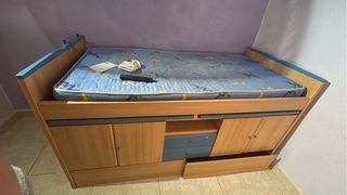 Cama nido con cajones y armario PRECIO NEGOCIABLE