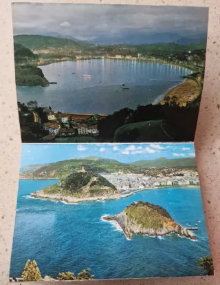 Libretto vintage di cartoline di San Sebastián. 1969-74
