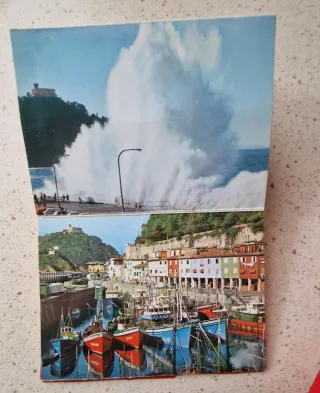 Libretto vintage di cartoline di San Sebastián. 1969-74