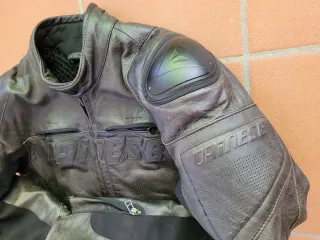 Giubbotto in pelle Dainese Speednaked taglia 48