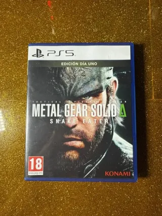 Metal Gear Solid Snake Eater Edición Día Uno PS5