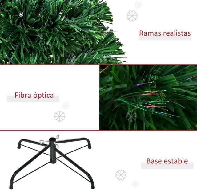 Albero di Natale in Fibra Ottica 150cm
