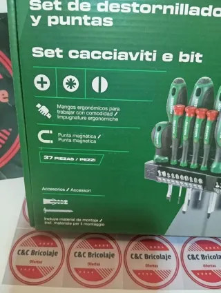®️®️Set de   destornilladores parkside 37 piezas