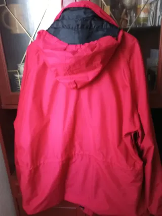 Chaqueta Coronel Tapioca Roja Talla  XL. De hombre