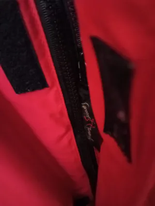 Chaqueta Coronel Tapioca Roja Talla  XL. De hombre