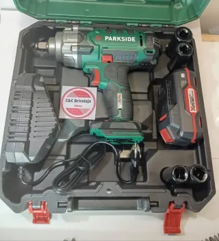 Atornilladora de impacto coche parkside