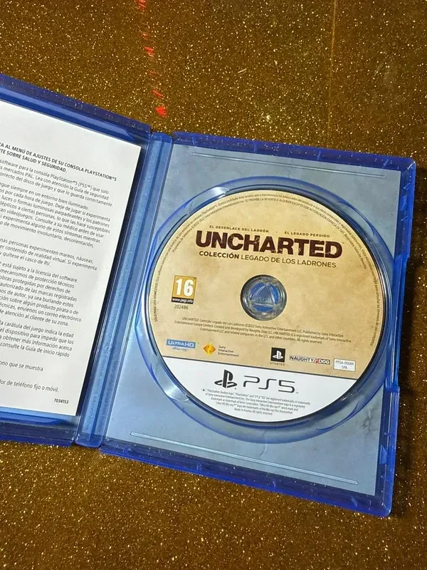 Uncharted Colección Legado de los Ladrones PS5