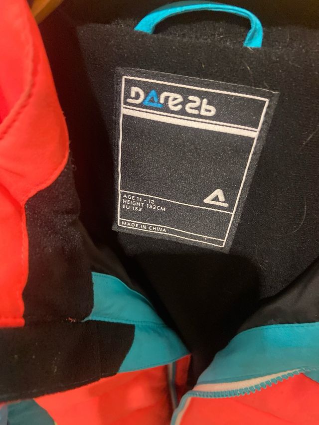 Chaqueta esquí Dare2b Talla 11-12 Unisex