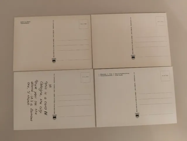 Cartoline Colonia Germania (4)