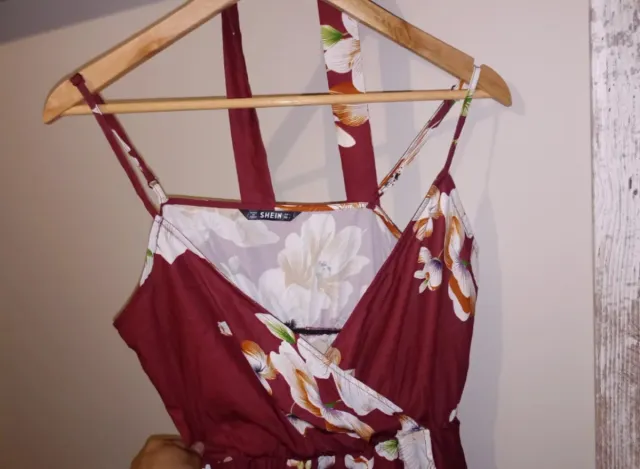 Vestido largo floral SIN ESTRENAR