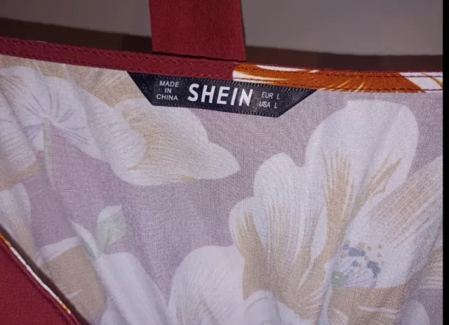 Vestido largo floral SIN ESTRENAR