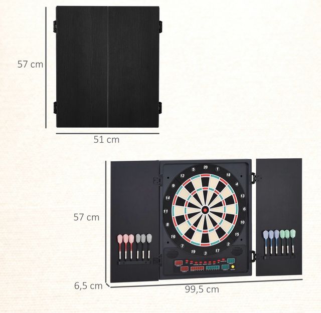 Bersaglio Elettronico con Porte e Freccette