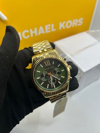 Reloj Michael Kors Dorado y Verde