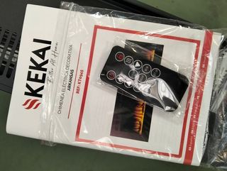 Chimenea Eléctrica Kekai Arkansas 2000W