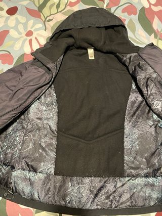 Chaqueta Quechua Negra y Gris