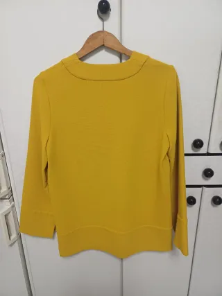 Camisa Purificación García amarilla