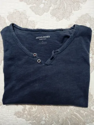 Camiseta Jack & Jones Azul Talla L