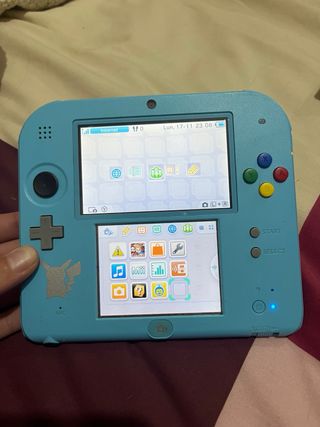 Nintendo 2DS Blu + Mario Kart 7 e giochi