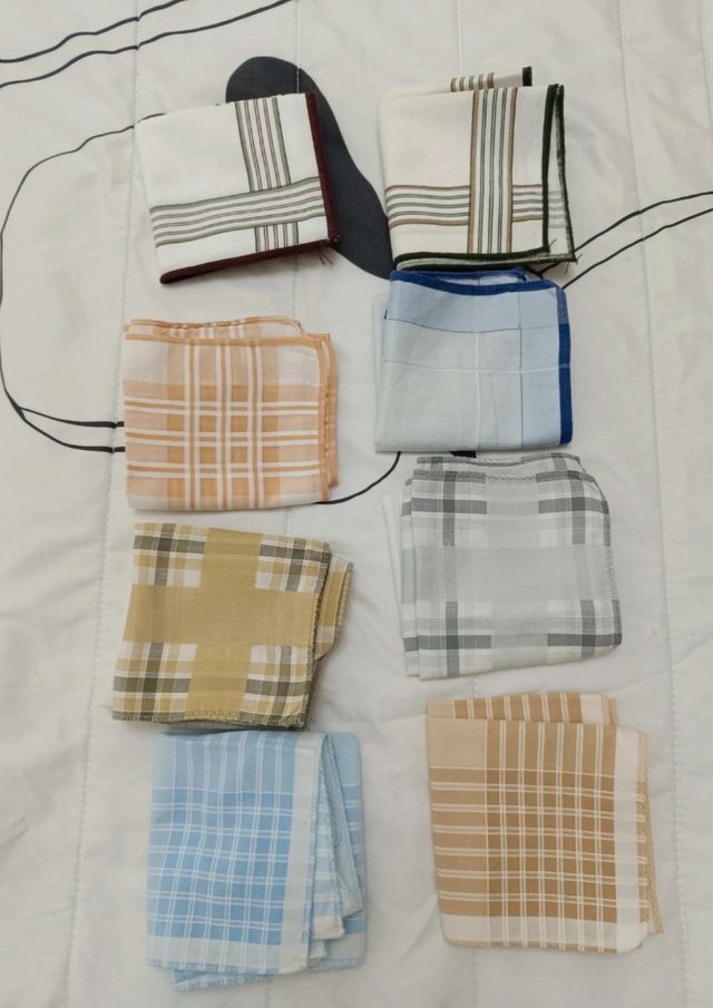 Confezione di fazzoletti da uomo 2x1€