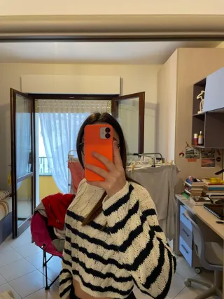 Maglione ragazza traforato taglia S