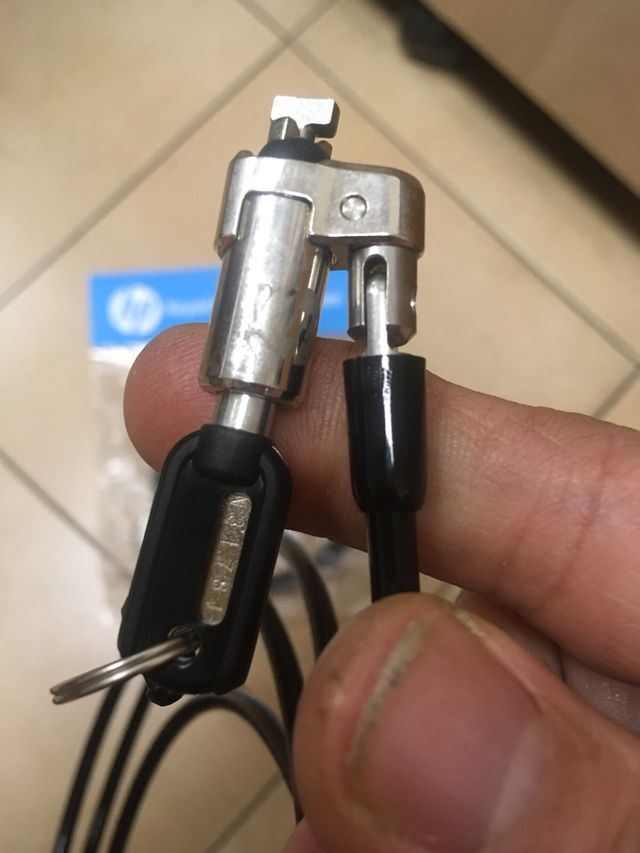 Candado HP para portátil 10mm