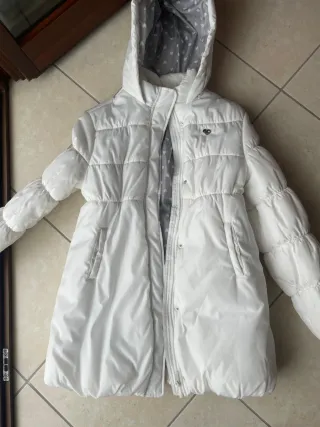 Giubbino bambina 10/11 anni bianco