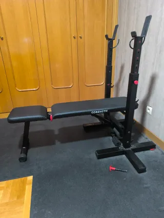 Banco de pesas ajustable