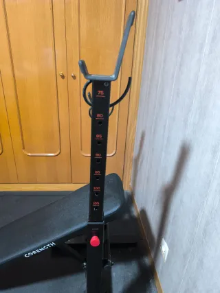 Banco de pesas ajustable