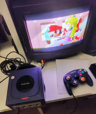 Consola Nintendo GameCube completa