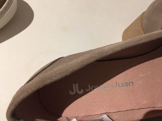 Zapato cuña Jorge Juan beige