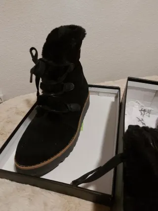 Botines Mustang Negros