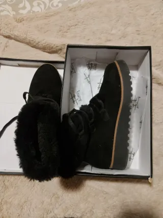 Botines Mustang Negros