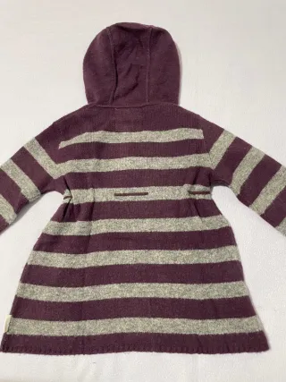 Maglione bambina a righe 10 anni