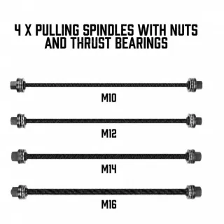 Kit extracción y prensado rodamientos