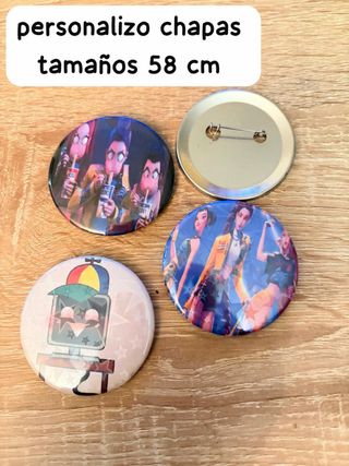 chapas personalizadas