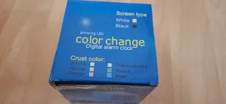 Reloj Digital LED Color Change