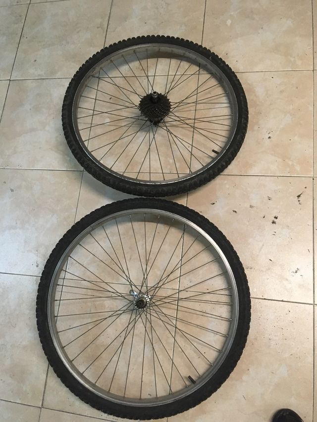 Ruedas de Bicicleta 26 Pulgadas