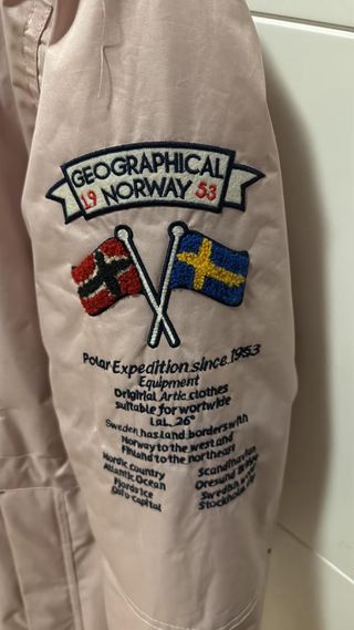 Chaqueta Geographical Norway Rosa