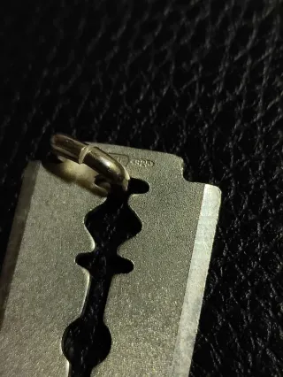 Colgante Cuchilla Plata