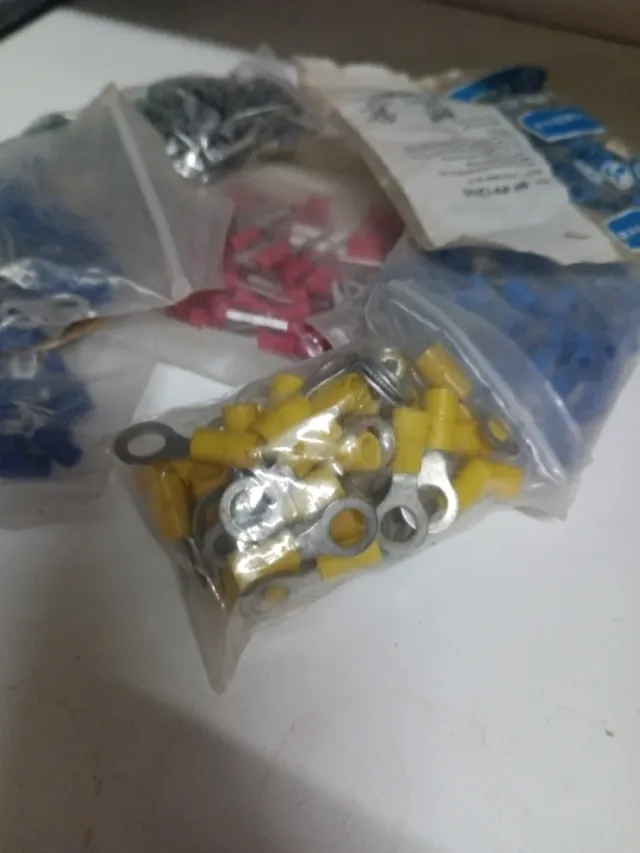 Lote punteras terminales eléctricas