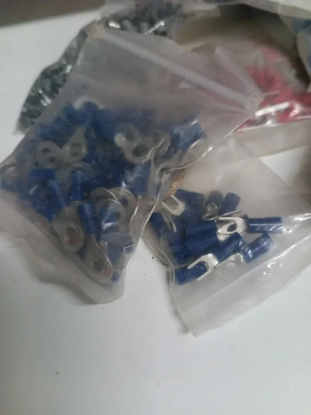 Lote punteras terminales eléctricas