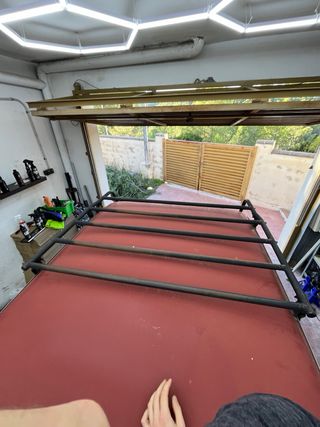 Portaequipajes y defensa Lada Niva