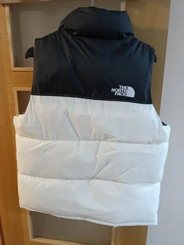 Chaleco The North Face Nupste Negro Blanco Talla M