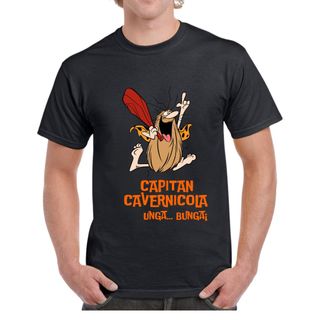 Camiseta unisex 100% algodón CAPITÁN CAVERNÍCOLA