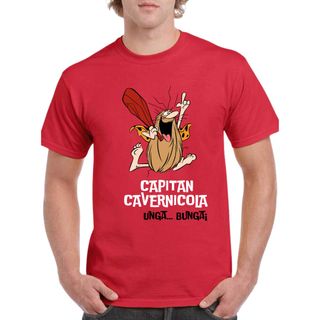 Camiseta unisex 100% algodón CAPITÁN CAVERNÍCOLA