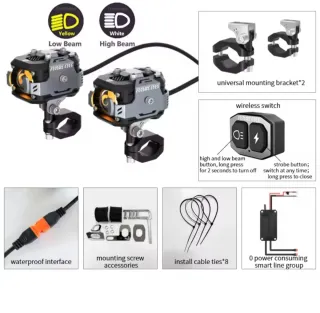 Focos LED Future Eyes F150 Moto