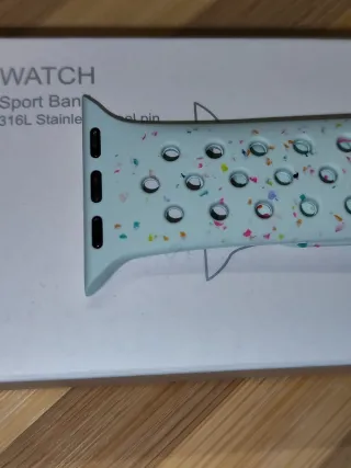 Cinturino Donna Silicone per Apple Watch 40-42mm