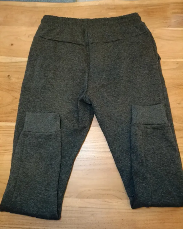 Pantalón chándal gris Kangol con puños