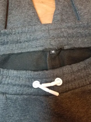 Pantalón chándal gris Kangol con puños