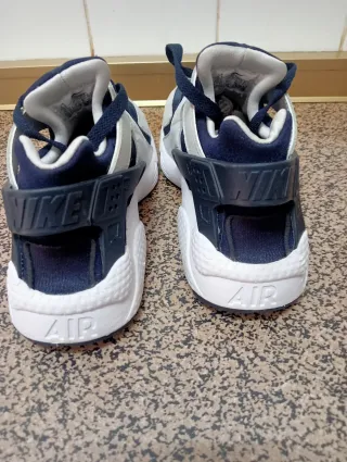 Nike Air Huarache Azul y Blanco